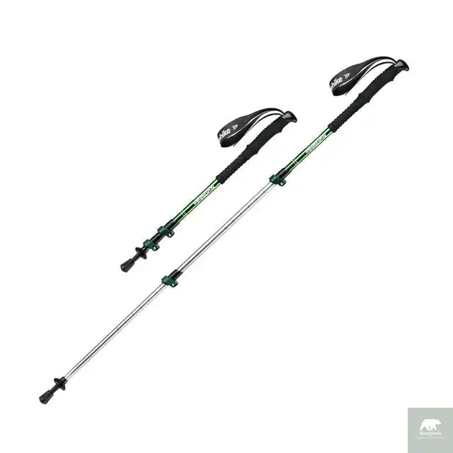 Naturehike 3 Node Adjustable Trekking Pole Ultralight Aluminum Alloy Telescopic Walking Hiking Climbing Sticks Adult Child Beargoods