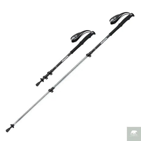 Naturehike 3 Node Adjustable Trekking Pole Ultralight Aluminum Alloy Telescopic Walking Hiking Climbing Sticks Adult Child Beargoods