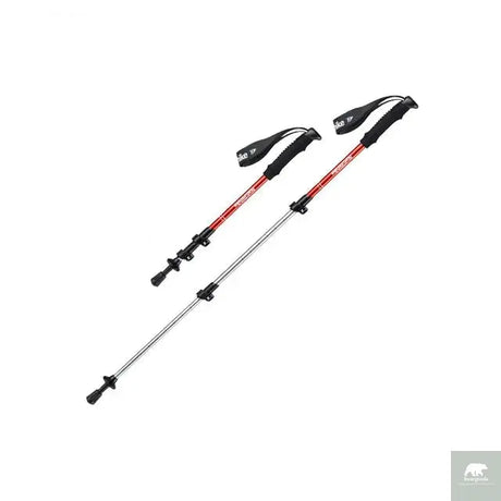 Naturehike 3 Node Adjustable Trekking Pole Ultralight Aluminum Alloy Telescopic Walking Hiking Climbing Sticks Adult Child Beargoods