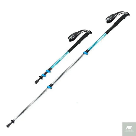 Naturehike 3 Node Adjustable Trekking Pole Ultralight Aluminum Alloy Telescopic Walking Hiking Climbing Sticks Adult Child Beargoods