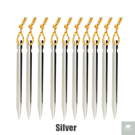 Aluminium Alloy Tent Pegs Beargoods