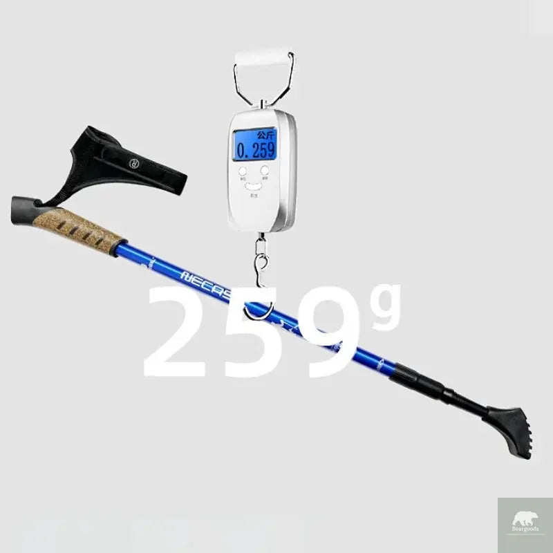 2PCS Nordic Walking Poles Telescopic Aluminium Alloy Beargoods