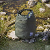 500D Nylon Round Bottom Roll Top Storage Bag Outdoor Camping Cookware Pot Carrier Picnic Lunch Box Organizer Hiking Gear Pouch Beargoods