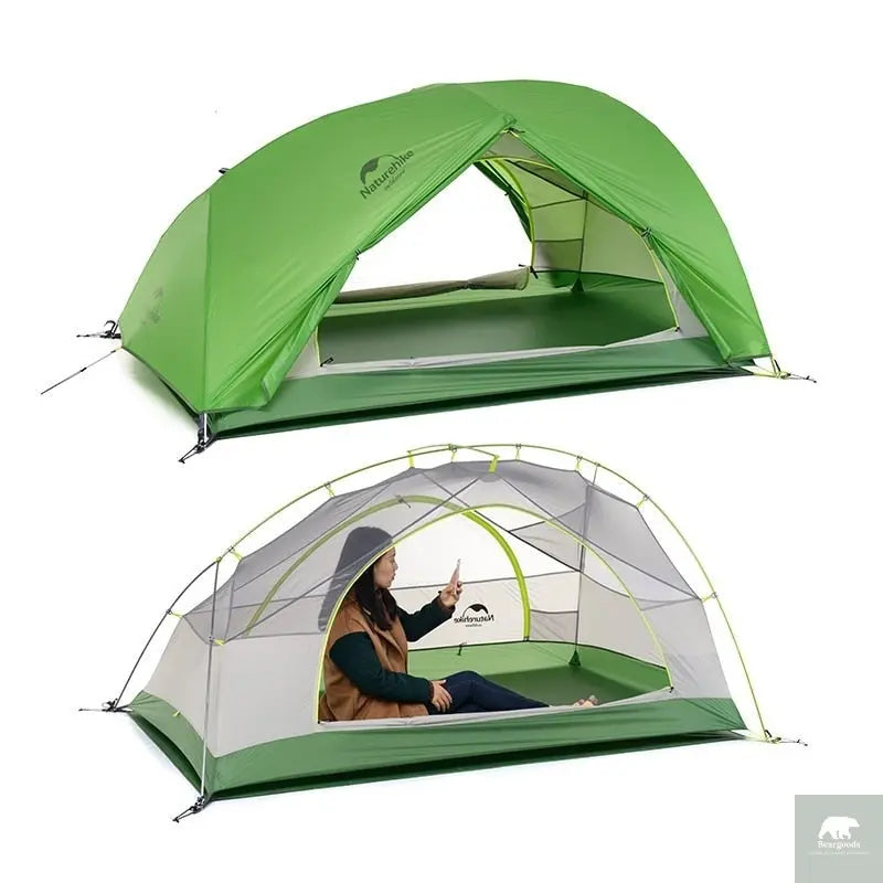 2 Person Ultralight Waterproof Camping Tent - Beargoods