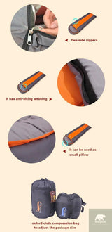 Camping Sleeping Bag - Beargoods Camping Sleeping Bag Beargoods.co.uk  69.99 Beargoods