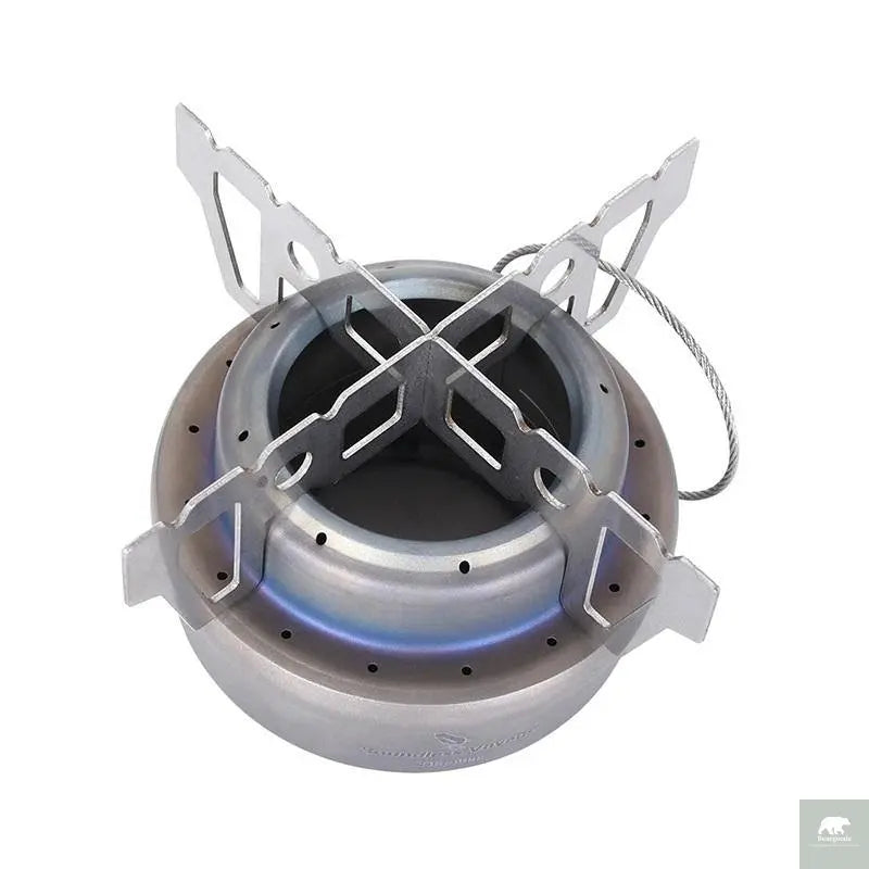 Titanium Alcohol Stove with Bracket - Beargoods Titanium Alcohol Stove with Bracket Beargoods.co.uk  18.99 Beargoods