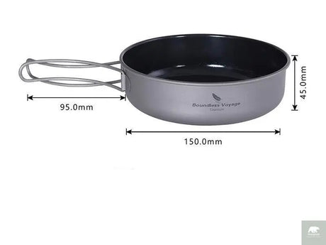 Titanium Non-Stick Frying Pan - Beargoods Titanium Non-Stick Frying Pan Beargoods.co.uk  29.99 Beargoods