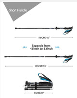 2 Piece Ultralight Trekking Poles Foldable - Beargoods 2 Piece Ultralight Trekking Poles Foldable Beargoods.co.uk  34.99 Beargoods