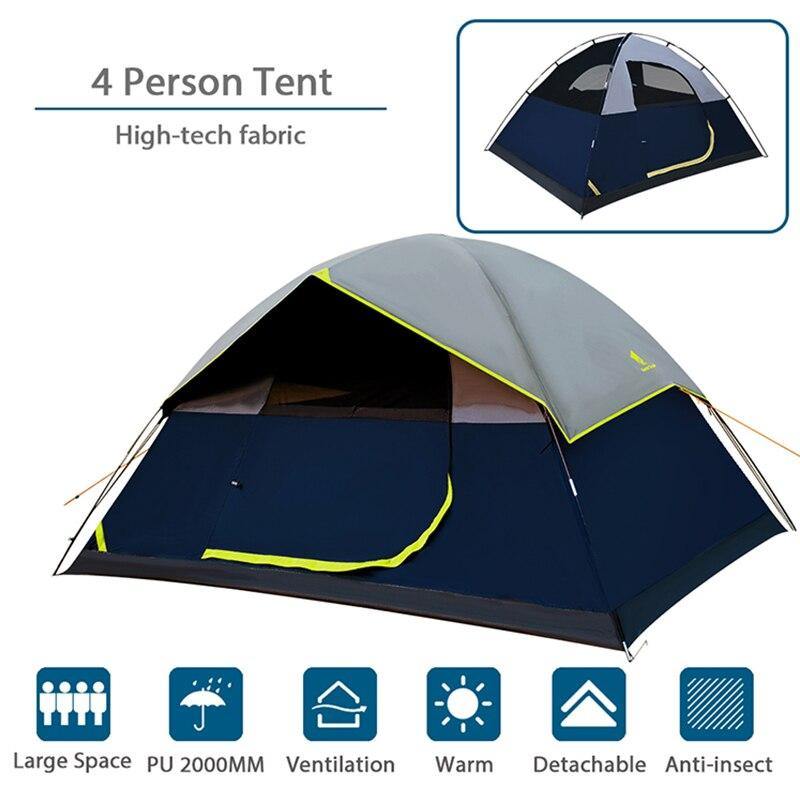 4 Person Camping Tent - Beargoods 4 Person Camping Tent Beargoods.co.uk  139.99 Beargoods