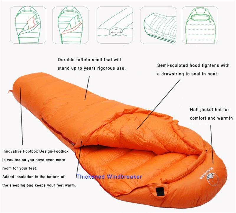 Goose down filled Adult Sleeping bag - Beargoods Goose down filled Adult Sleeping bag Beargoods.co.uk  135.99 Beargoods