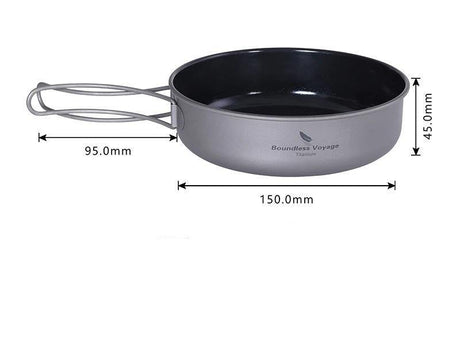 Titanium Non-Stick Frying Pan - Beargoods Titanium Non-Stick Frying Pan Beargoods.co.uk  29.99 Beargoods