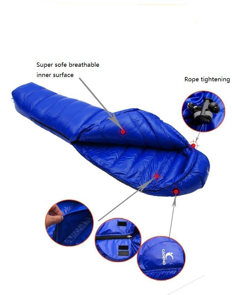 UltraLight Duck Down Mummy Style Sleeping Bag - Beargoods UltraLight Duck Down Mummy Style Sleeping Bag Beargoods.co.uk  89.99 Beargoods