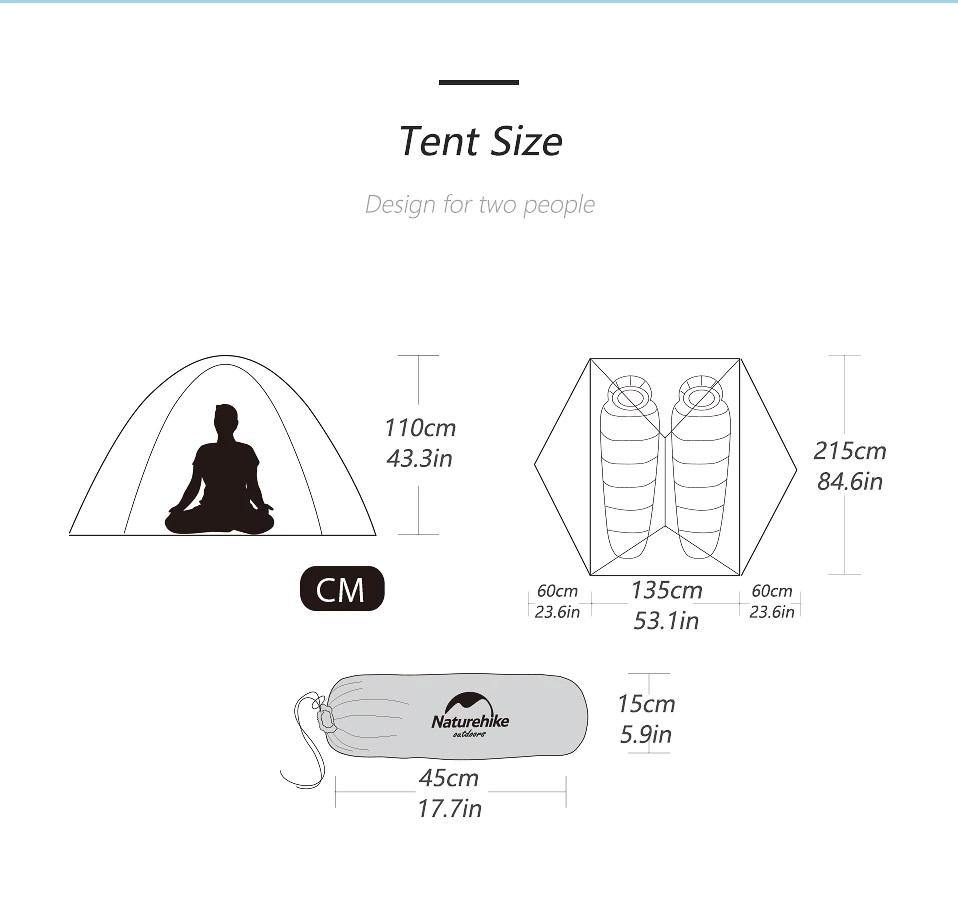 Camping Tent Ultralight 2 Person - Beargoods Camping Tent Ultralight 2 Person Beargoods.co.uk  219.99 Beargoods