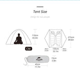 Camping Tent Ultralight 2 Person - Beargoods Camping Tent Ultralight 2 Person Beargoods.co.uk  219.99 Beargoods