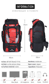 Hiking Camping Backpack 80l - Beargoods Hiking Camping Backpack 80l Beargoods.co.uk Rucksacks 55.99 Beargoods