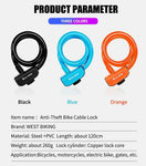 Cable Bike Lock 1.2m - Beargoods Cable Bike Lock 1.2m Beargoods.co.uk  19.99 Beargoods