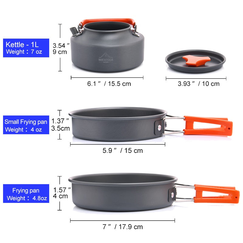 Camping Cookware  Equipment - Beargoods Camping Cookware  Equipment Beargoods 0 26.99 Beargoods