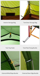 Tunnel Tent 2-4 Persons - Beargoods Tunnel Tent 2-4 Persons Beargoods.co.uk  219.99 Beargoods