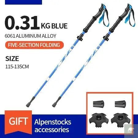 2 Piece Ultralight Trekking Poles Foldable - Beargoods 2 Piece Ultralight Trekking Poles Foldable Beargoods.co.uk  34.99 Beargoods