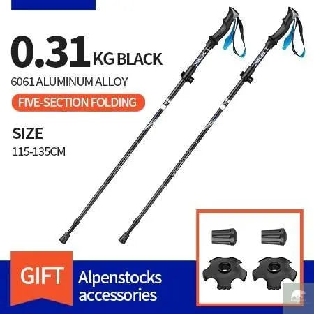2 Piece Ultralight Trekking Poles Foldable - Beargoods 2 Piece Ultralight Trekking Poles Foldable Beargoods.co.uk  34.99 Beargoods