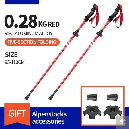 2 Piece Ultralight Trekking Poles Foldable - Beargoods 2 Piece Ultralight Trekking Poles Foldable Beargoods.co.uk  34.99 Beargoods