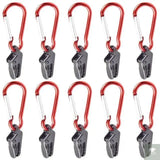 Tent Clamp with Carabiner Hook - Beargoods Tent Clamp with Carabiner Hook Beargoods.co.uk  15.99 Beargoods