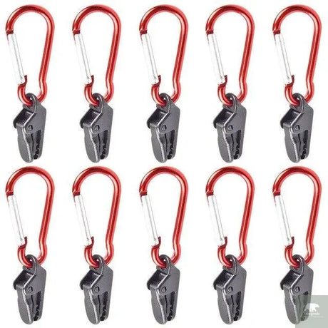 Tent Clamp with Carabiner Hook - Beargoods Tent Clamp with Carabiner Hook Beargoods.co.uk  15.99 Beargoods