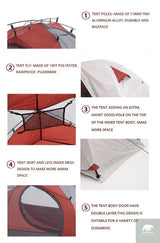 2-3 People Backpacking Tent - Beargoods 2-3 People Backpacking Tent Beargoods.co.uk  149.99 Beargoods