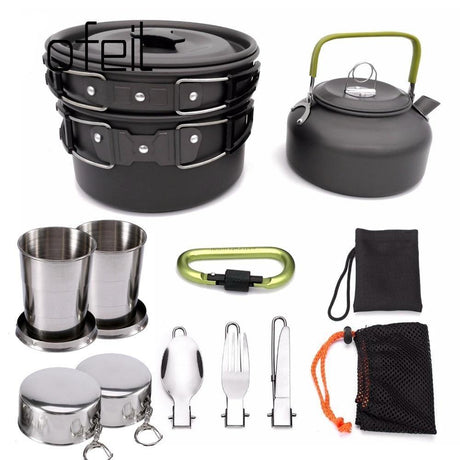 Camping Cookware Set - Beargoods Camping Cookware Set Beargoods.co.uk  37.99 Beargoods