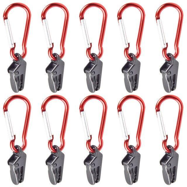 Tent Clamp with Carabiner Hook - Beargoods Tent Clamp with Carabiner Hook Beargoods.co.uk  15.99 Beargoods