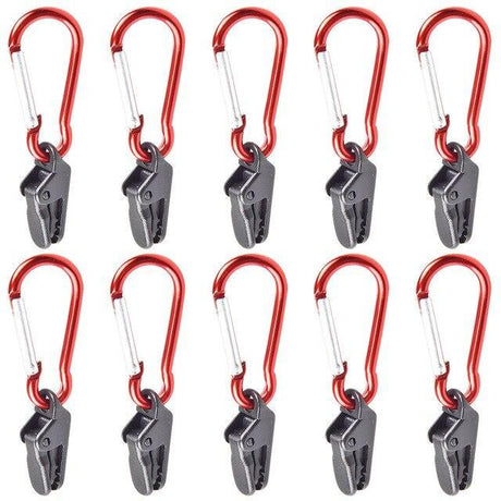 Tent Clamp with Carabiner Hook - Beargoods Tent Clamp with Carabiner Hook Beargoods.co.uk  15.99 Beargoods